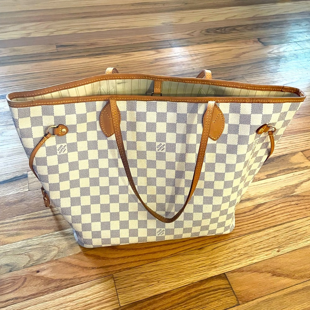 Louis Vuitton Neverfull MM Damier Azur